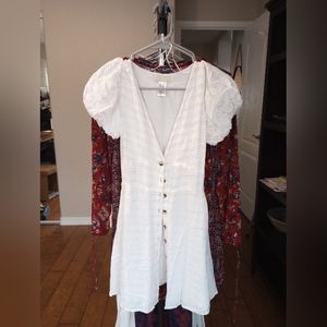 L*space button down dress